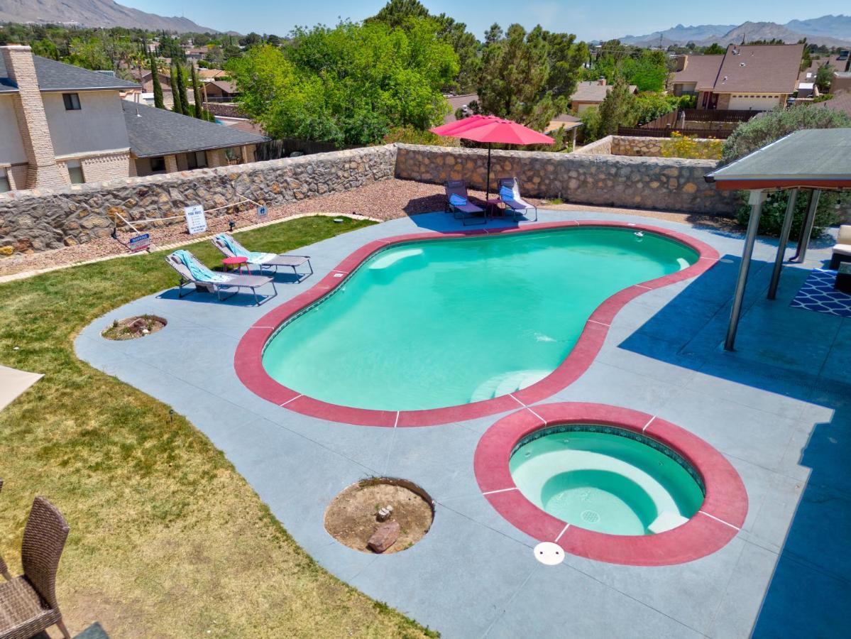 Home With Mountain View/Pool/Tub El Paso Esterno foto