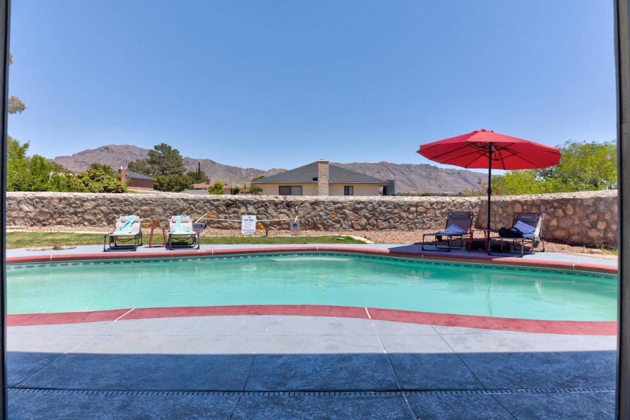 Home With Mountain View/Pool/Tub El Paso Esterno foto