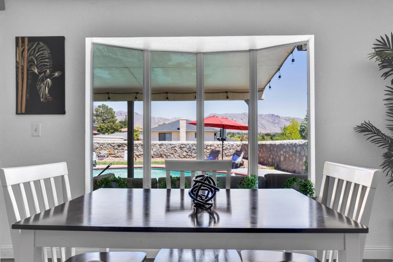 Home With Mountain View/Pool/Tub El Paso Esterno foto