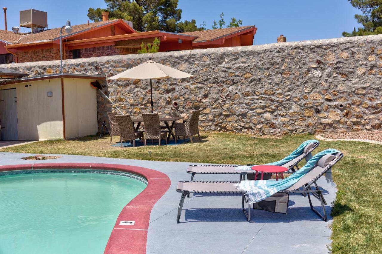 Home With Mountain View/Pool/Tub El Paso Esterno foto