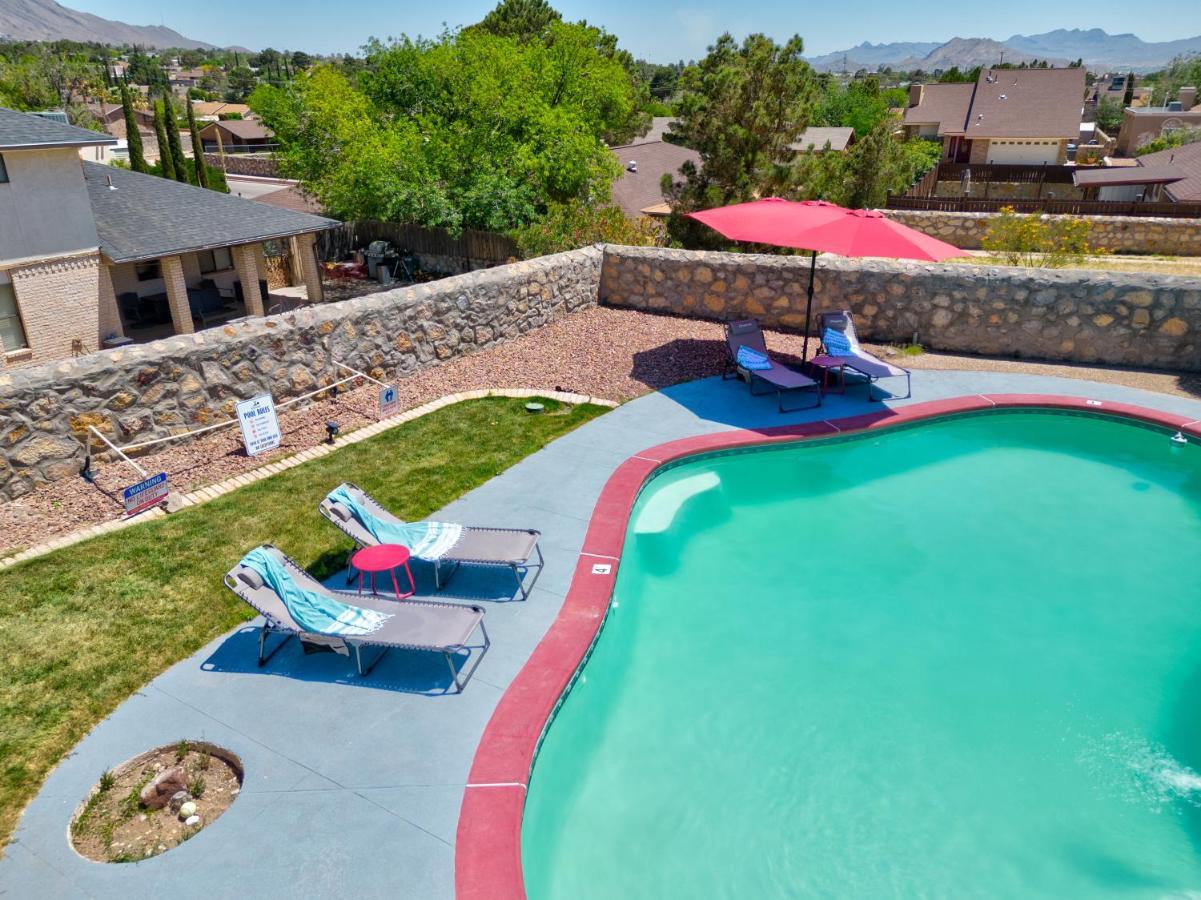 Home With Mountain View/Pool/Tub El Paso Esterno foto
